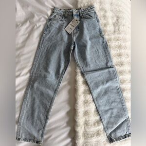 Zara Light Wash Denim Jeans